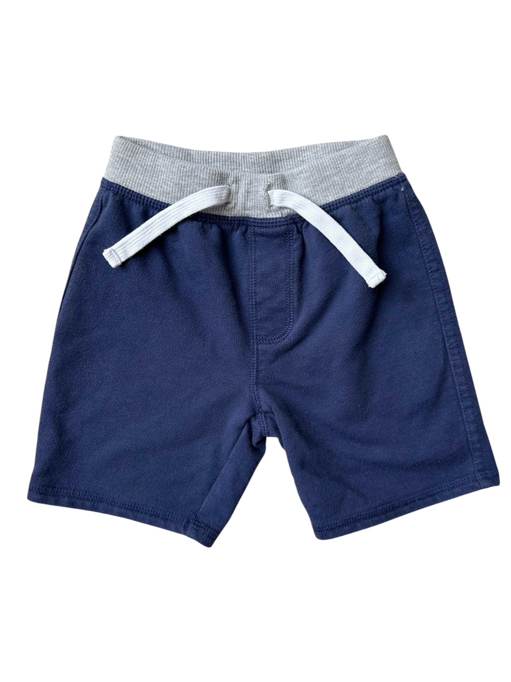 Toughskins 3T Boys pull on blue cotton lounge casual shorts